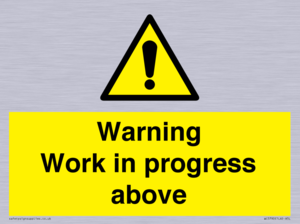 Warning Work in progress above